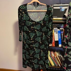 Christmas dress. XL. Worn 2 times.